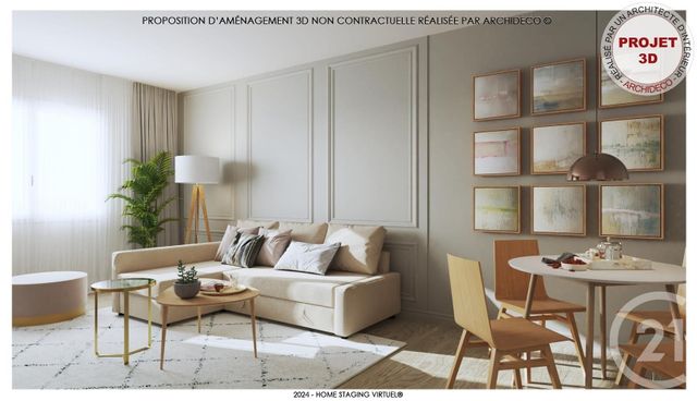Appartement F5 à vendre - 5 pièces - 94.26 m2 - LYON - 69007 - RHONE-ALPES - Century 21 Le 7 De Coeur